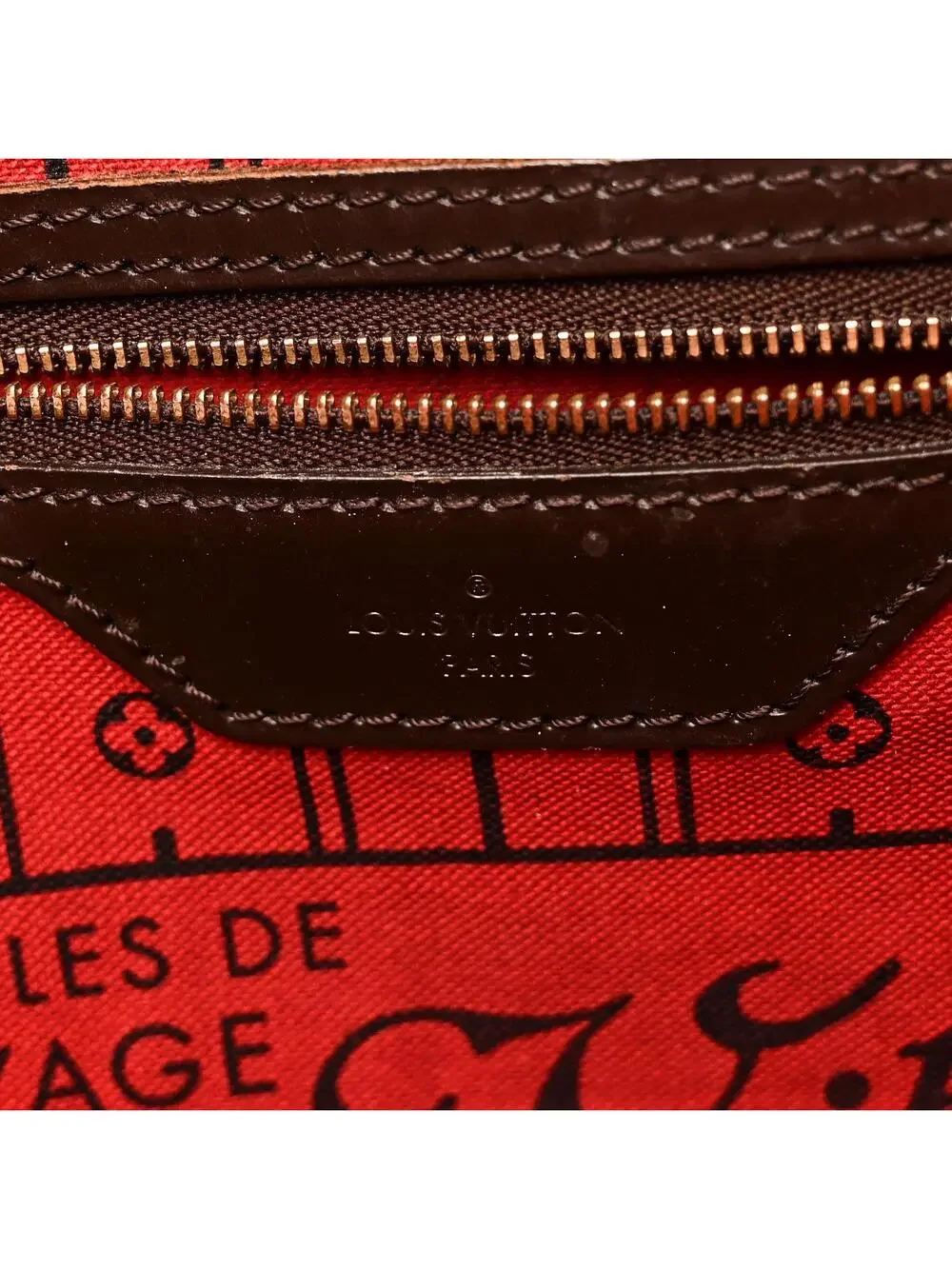 Louis Vuitton Damier Ebene Neverfull Mm #295650L87B